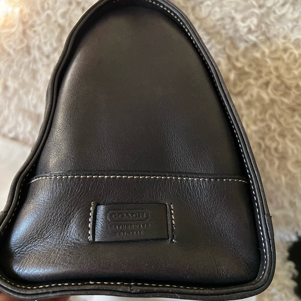Coach Black Leather Handbag - Picture 5 of 15